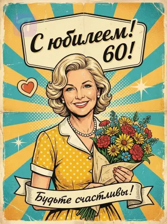 Винтажный букет радости