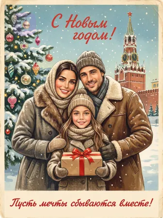 Семейные мечты у Кремля