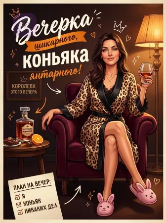 Королева коньячного вечера