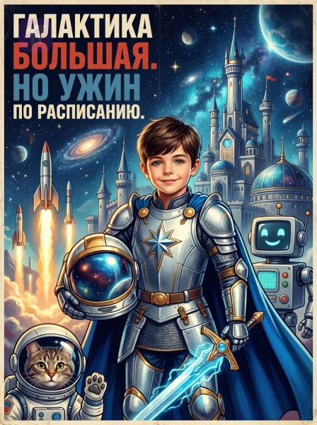 Юный космический рыцарь