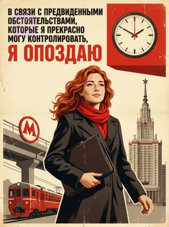 Опоздание по плану