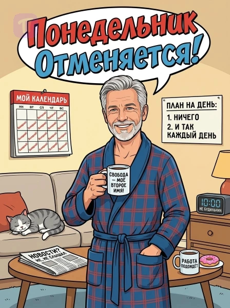 Понедельник отменяется