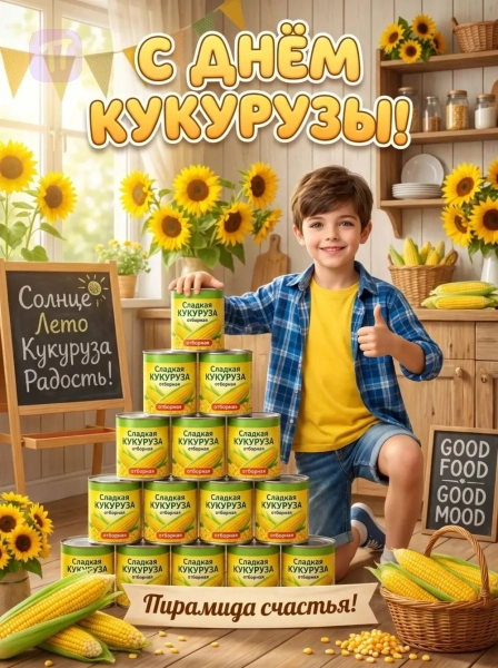Пирамида кукурузного счастья