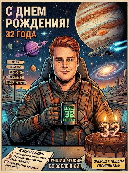 Космос зовёт к приключениям