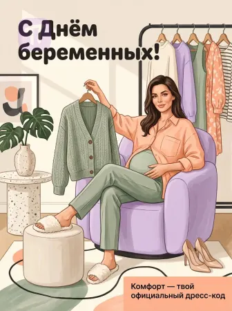 Уютный гардероб беременной