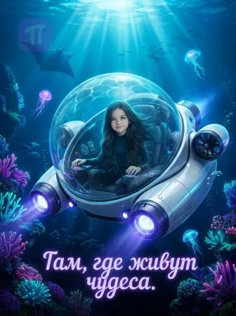 Девочка в подводной лодке