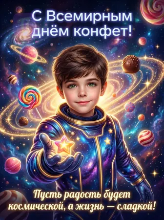 Сладкая космическая галактика