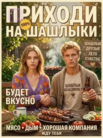 Шашлык объединяет