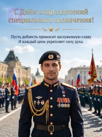 Парадная доблесть спецназа