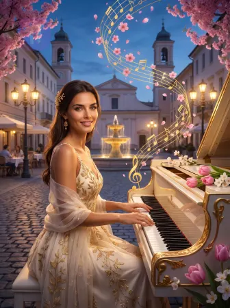 Весенняя мелодия рояля