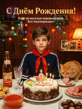 Советский день рождения