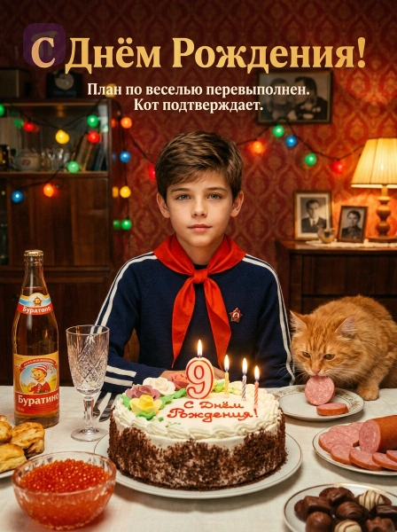 Советский день рождения