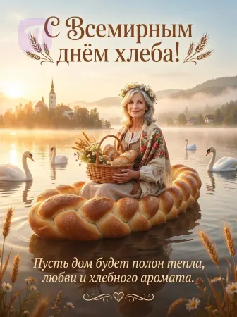 Хлебная сказка на воде
