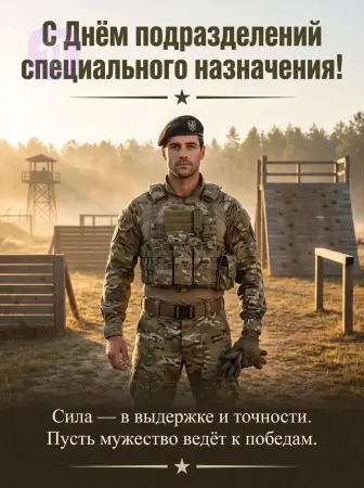 Утренняя выдержка спецназа