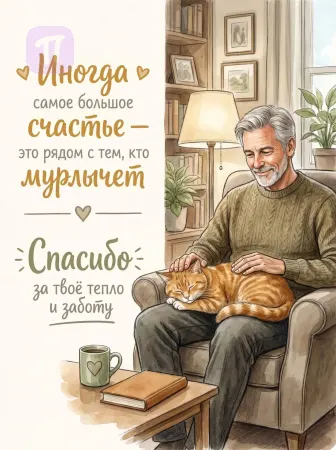 Мурлычущее счастье рядом