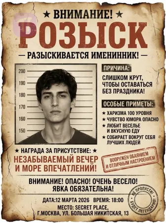 Пропавший именинник
