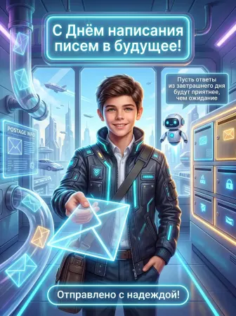 Голографическое письмо в будущее
