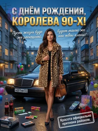 Королева лихих 90-х