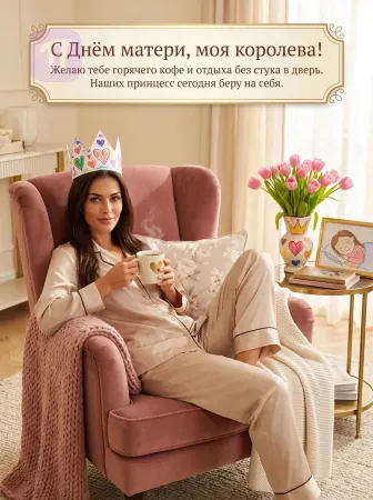 Королевский отдых мамы