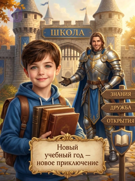 Рыцарь школьных знаний