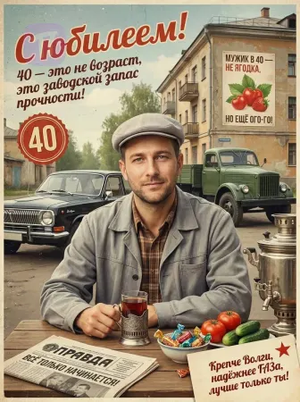 Советский мужской винтаж