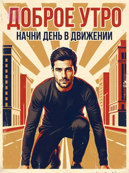 Утро в движении