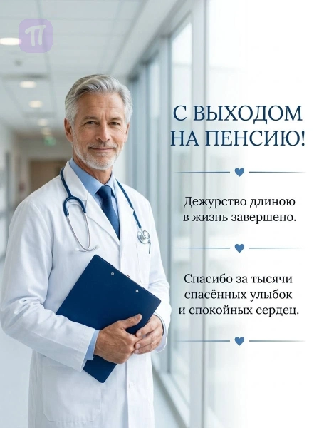 Заслуженная пенсия!