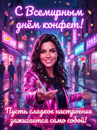Неоновая сладость города