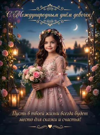 Волшебство вечернего сада
