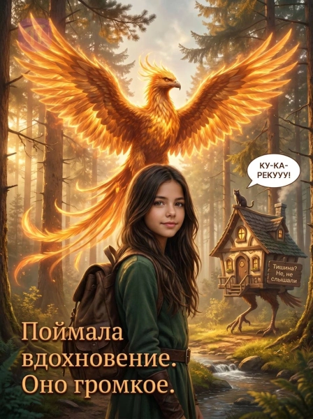 Девочка с жар-птицей