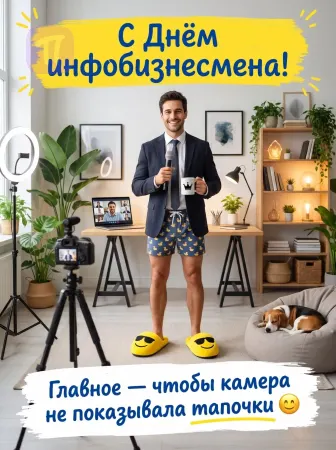 Успех в тапочках