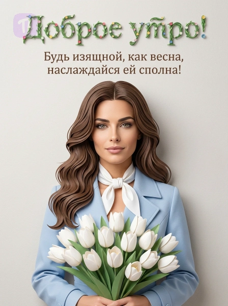 Изясщность весеннего утра