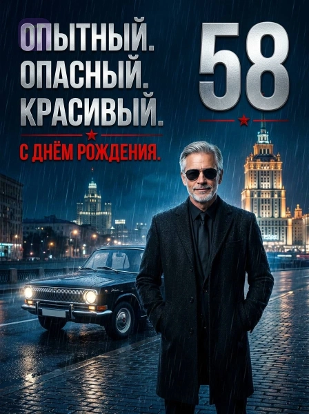 Брутальный мужчина