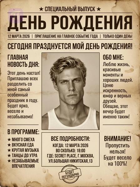 Легендарный выпуск