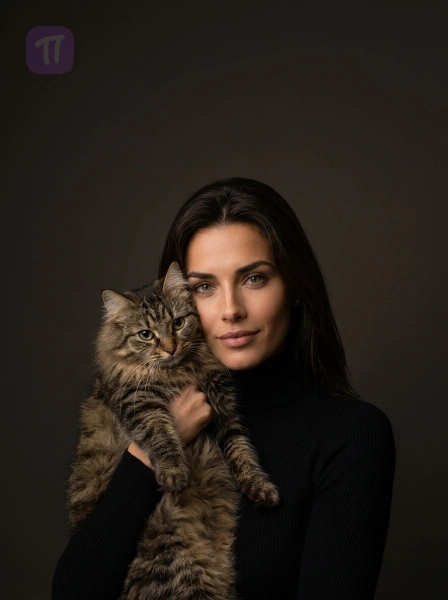 Тишина с кошкой