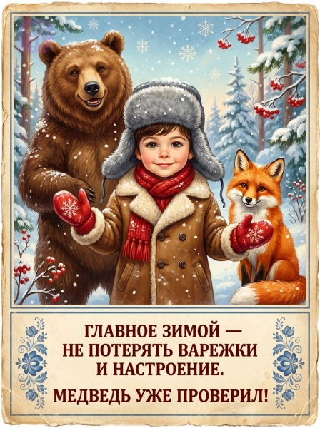 Зимние друзья