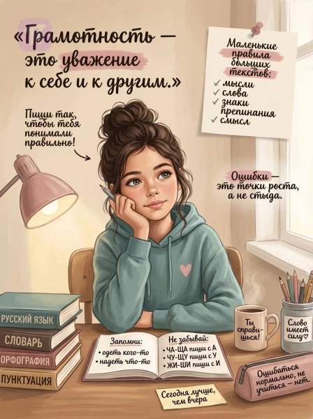 Уютный путь к грамотности