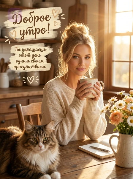 Мягкий свет утра