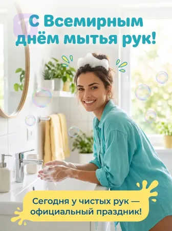 Игривая свежесть чистоты