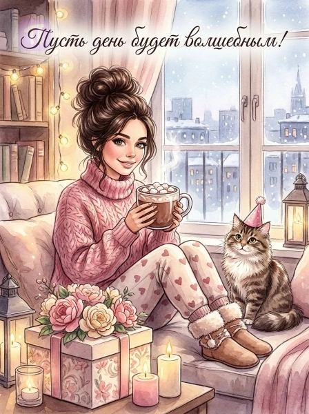 Какао и кот