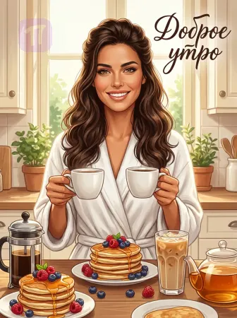 🥞 Кофейное утро с панкейками