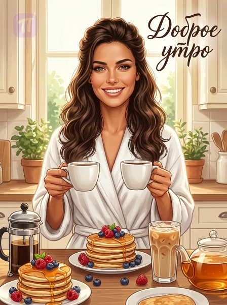 🥞 Кофейное утро с панкейками