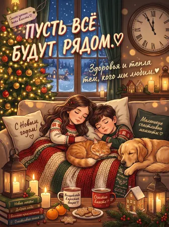Уютная новогодняя ночь