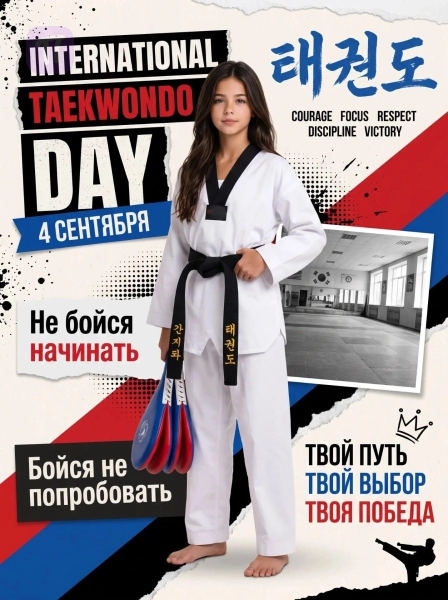 Постер ко Дню тхэквондо