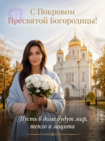 Белый букет Покрова
