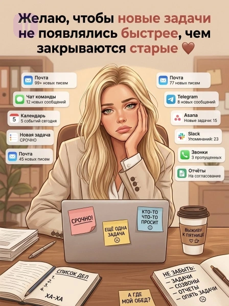 Бесконечный список дел