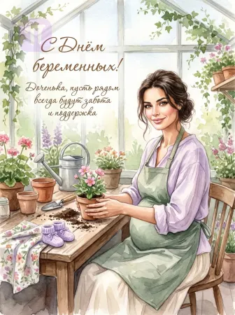 Цветущее ожидание в оранжерее