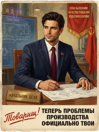 Эстетика советского менеджмента