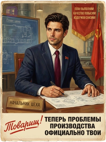 Эстетика советского менеджмента
