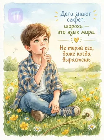 Детский секрет шорохов